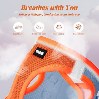 No Pull Dog Puppy Harness and Leash Set Reflective Mesh Vest X-Small - Image 3