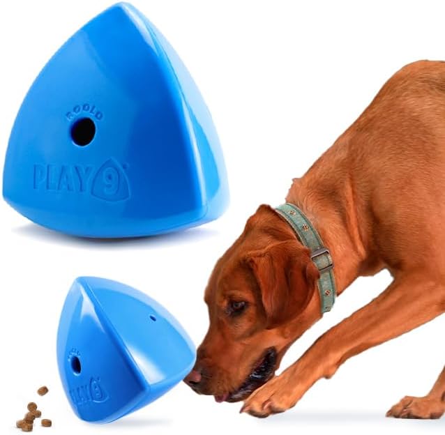 Roolo Dog Treat Dispenser Toy – Dog Toys Interactive Enrichment Puzzle Feeder for All Dog Sizes and Breeds – Durable Slow Feeder for Mental Stimulation & Boredom Relief Gifts for Dogs