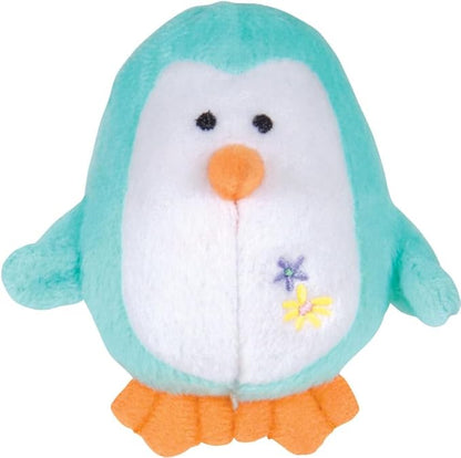 Jeffers 3" Plush Penguin Squeaker Dog Toy for Puppies & Small Dogs, Mini Stuffed Animal Pet Toy with Squeaky Sound, Soft Plush Toy for Indoor Play, Fetch, Cuddle, Small Breed Dog Toy - Light Green