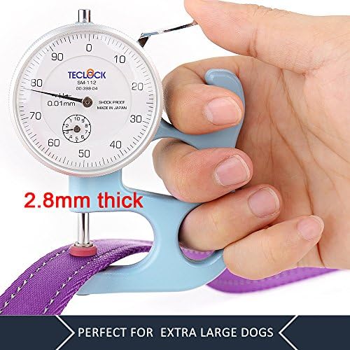 Plutus Pet Double Handle Dog Leash, 4 FT Long, for Medium Large Dogs - Image 5