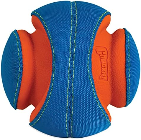 ChuckIt! Kick Fetch Dog Toy Ball With Giggle Sounds, Small - Image 4