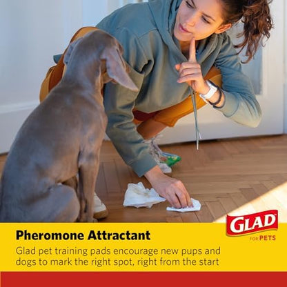 Glad for Pets Activated Carbon Puppy Training Pads, 23 x 23 In, 100 Count - Image 5