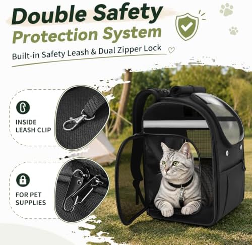 Apollo walker Cat Carrier Backpack for Small-Medium Cats,Dogs - Image 5