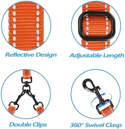 PetBonus Double Dog Leash, No Tangle Dual Leash, Walking Training Lead - Image 4