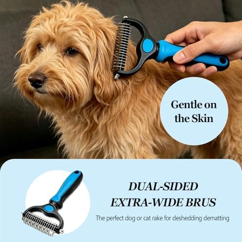 Pet Dematting Comb for Dogs and Cats Pet Pro Grooming Tool - Image 3