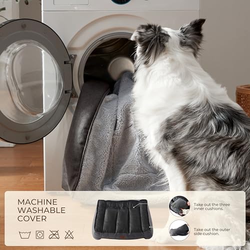 Extra Thick Orthopedic Bolster Dog Bed Medium Size Dogs - Image 6