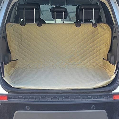 J&C Trunk Dog Cover Car Trunk Cover Heavy Duty Dog Trunk Cover Pet Cargo Liner SUV Trunk Cover for Dogs Waterproof Pet Cargo Liner for SUV Dog Trunk Cover for SUV Dog Car Seat Cover for Back Seat
