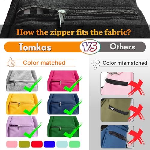 Tomkas Small Dog Cat Sling Carrier Puppy Purse Travel Wrap Soft Crossbody Pet Bag (Black, M - Zip Pocket & Adjust Strap) - Image 5