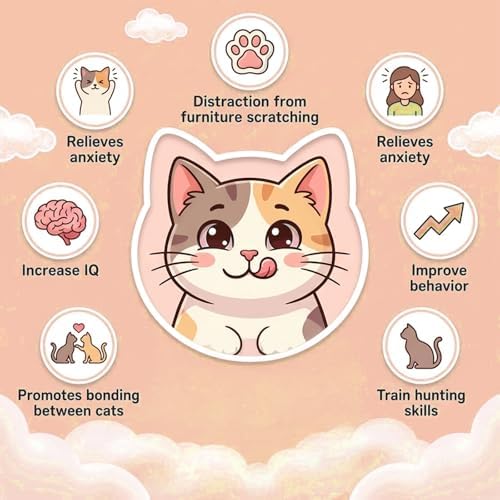 CIATBYYJ 4Pcs 1.57" Yarn Cat Toy Balls, Hand-Crocheted Yarn Cat Ball with Bell Inside, Kittens Chew Toys for Indoor Cats Kitty, Interactive Cats Nip Chew Toys for All Pet Breed - Image 7