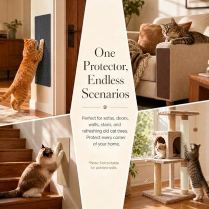 Cat Scratch Furniture Protector Scratching Mat Pad Couch Corner Protector - Image 6