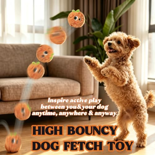 Squeaky Plush Ball Dog Toys for Small Medium Dogs, 3'' Soft Fuzz Ball - Image 6