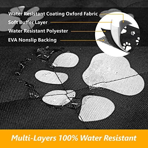 F-color SUV Cargo Liner for Dogs - Heavy Duty Trunk Cover for Full-Size SUV - Image 5