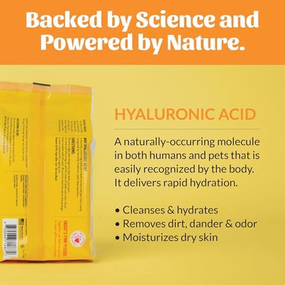 SKOUT'S HONOR HydroClear Grooming Wipes for Dogs and Cats- HS, 100 Count - Image 4
