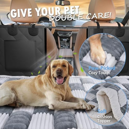 Dog Bed for Car Back Seat, Non-Slip Backseat Pet Mat Standard, 51''X23.5'' - Image 3