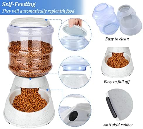 Automatic Dog Feeders for Large Dogs, Large Dog Food Dispenser 3 Gallon, Automatic Dog Feeder Food Dispenser for Large Dogs and Pets that are Left unfed for Long Periods of time Away from Home - Image 4