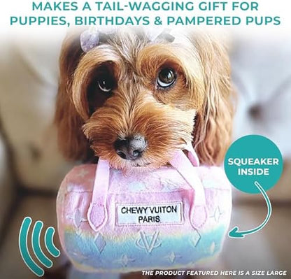 Haute Diggity Dog Chewy Vuiton Handbag Plush Dog Toy, Designer Parody Toy - Image 6
