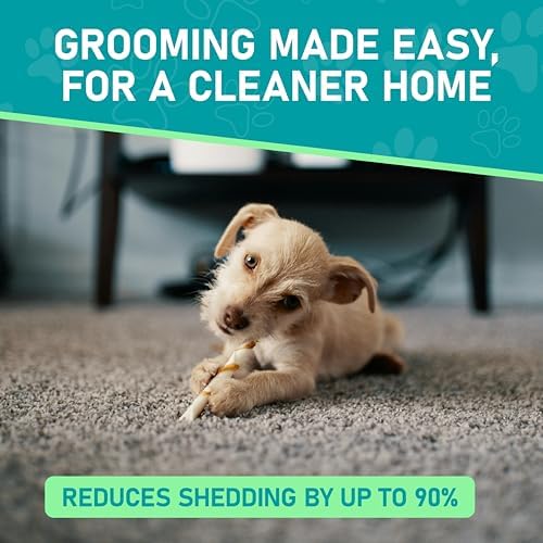 Maxpower Planet Pet Grooming Brush - Double Sided, Extra Wide for Dogs and Cats - Dematting Undercoat Rake, Reduces Shedding by 95%, Purple - Image 6