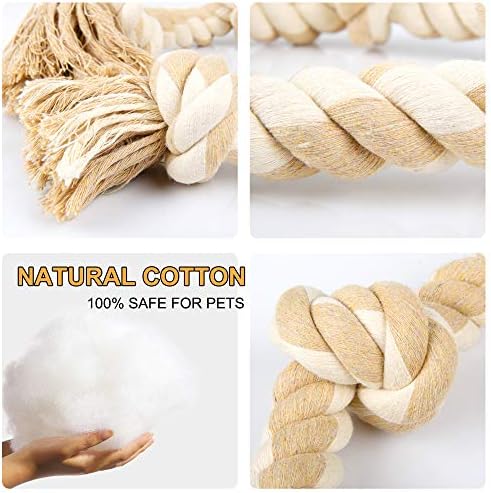 Fida Dog Rope Toys for Aggressive Chewers, Chew Toys for Large Medium Dogs - Image 3