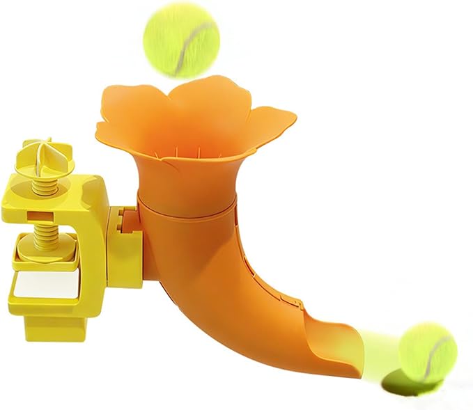 Ball Thrower for Dogs - Trumpet Shape Interactive Toy | Dog Fetch Ball Thrower for Home, Living Room, Kitchen, Apartment, Corner Play Area, Outdoor Fun, Solo Play, Exercise and Training
