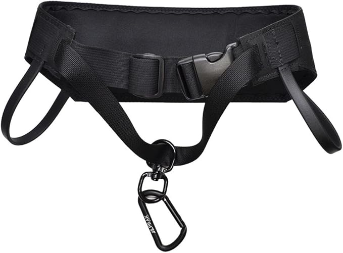 Peak by Ray Allen Trail Belt, Hands-Free Dog Walking (Black, Large)