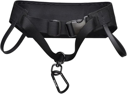Peak by Ray Allen Trail Belt, Hands-Free Dog Walking (Black, Large)