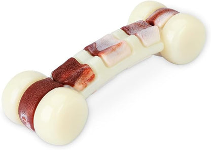 Tikaton Hammerbone Durable Dog Chew Toy for Aggressive Chewers, Beef Flavor Dog Toy, Medium