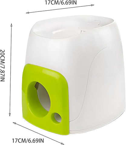 Multifunctional Dog Interactive Fetch and Treat Toy, Dog Feeder and Toy Ball，Multipurpose Dog Treat Dispenser, Tennis Toy with Rewards for Small and Medium Size Dogs