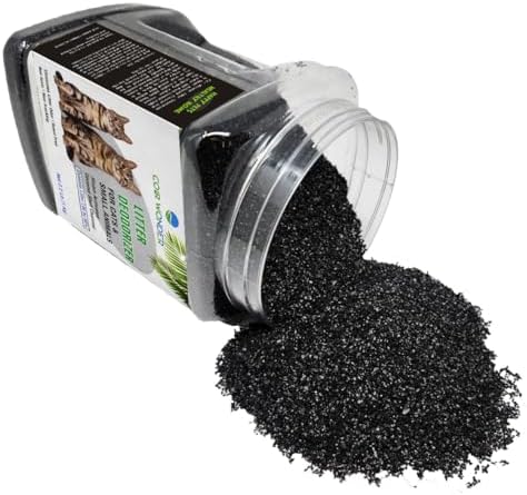 Coir Wonder Cat Litter Deodorizer – 2.2 Lb Activated Charcoal Carbon – Odor Eliminator for Litter Box, Chicken Coop, Small Animal Enclosures – Extends Litter Life – Natural Pet Odor Control Granules - Image 2