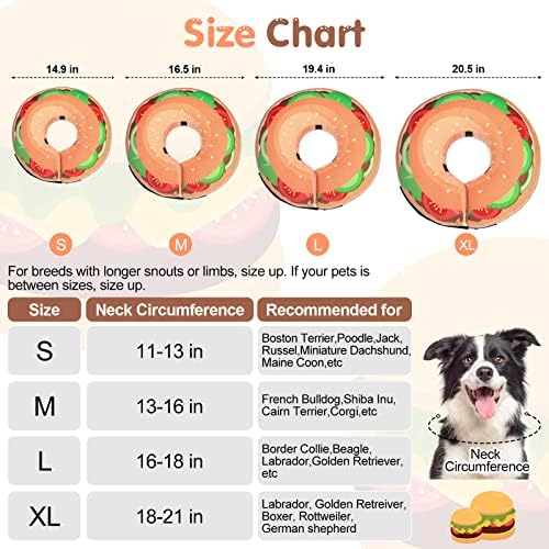 BEAUTYZOO Dog Cone Collar Alternative After Surgery,Pet Neck Donut E‑Collar - Image 2