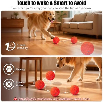 Interactive Dog Toys, Chew-Proof Dog Ball for Aggressive Chewers - Image 6