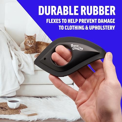 ChomChom Roller Detailer- Scraper for Pet Hair Remover and Lint - Great for CAR - Cat and Dog Hair Remover for Couch, Furniture, Carpet, Clothing and Bedding - Travel Multi-Surface Fur Removal Tool - Image 6