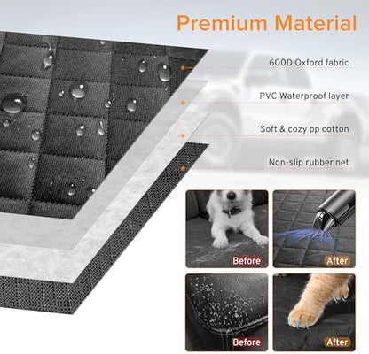 Dog Car Seat Cover Back Seat for Chevy Silverado/GMC Sierra 1500 2500 HD - Image 4