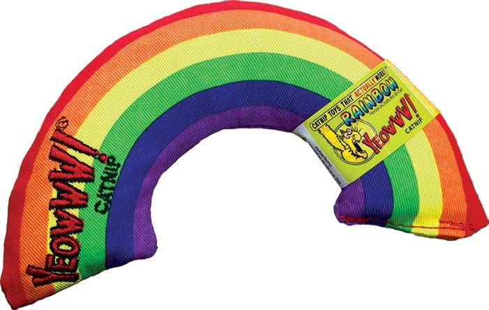 Yeowww! Catnip Toy, Rainbow, Organic, Made in the USA - Image 2