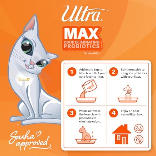 Ultra Max Deodorizer, Works with Any Cat Litter, Odor-Eliminating Additive - Image 5