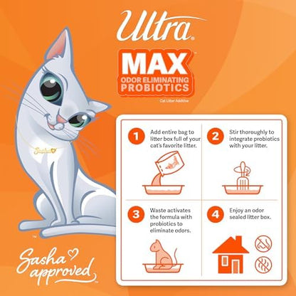 Ultra Max Deodorizer, Works with Any Cat Litter, Odor-Eliminating Additive - Image 5