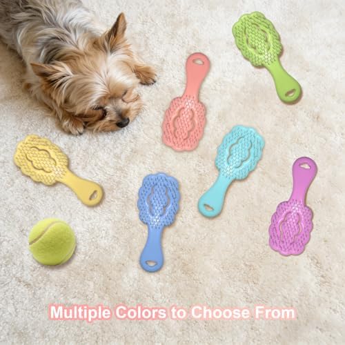 Cloud Shape Small Dog Grooming Brush (Pink) - Image 4
