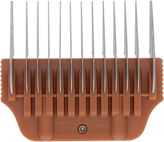 Professional Pet Dog Grooming Wide Attachment Comb | #1 13mm 1/2″ | For A5 Type Blade | Easy Snap-On Design