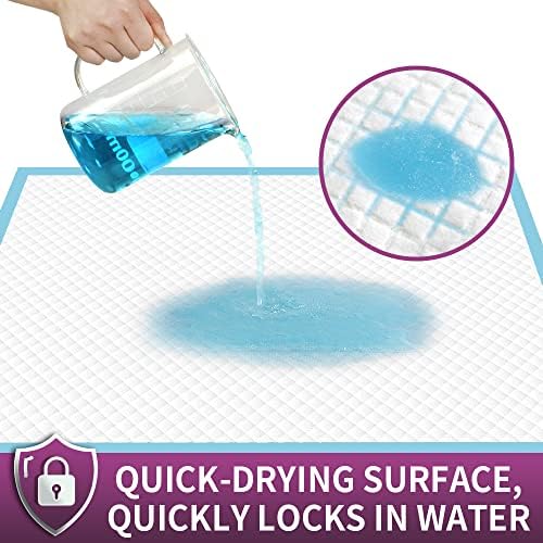 IMMCUTE Dog Pee Pads Extra Large, 30" x 36", 30 Ct, Jumbo-Size Pee Pads for Dogs, Thicken Puppy Pads XL Pet Training Pads, Super Absorbent & Leak-Proof Potty Pads for Dogs - Image 4