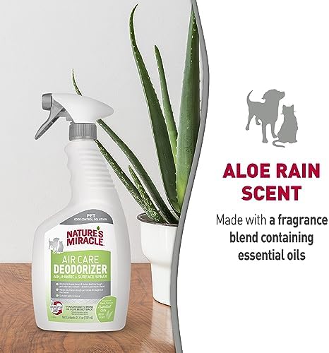 Nature's Miracle Air Care Spray for Air, Fabric & Surface, Aloe Rain, 24 oz - Image 4