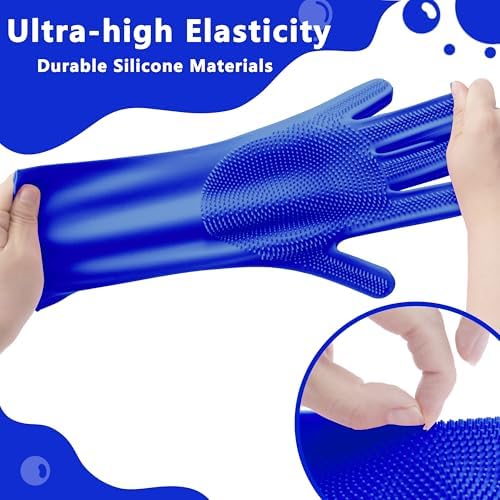 Pet Grooming Gloves—Dog Washing Gloves with High-Density Teeth - Image 5