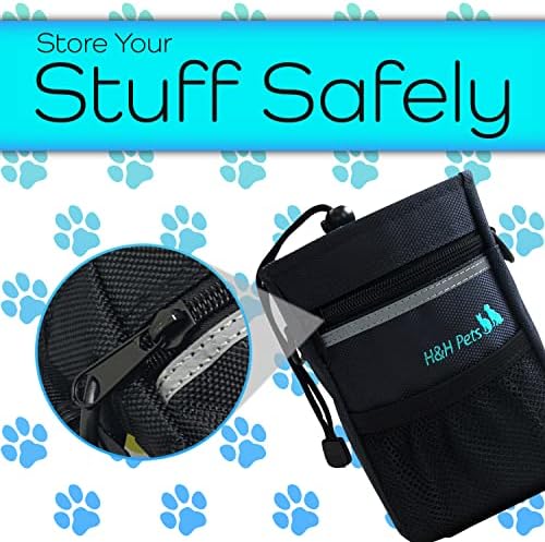 H&H Pets Dog Treat Pouch with Shoulder Strap, Waste Bag Dispenser, Dog Treat Pouch, Training Accessories - Image 5