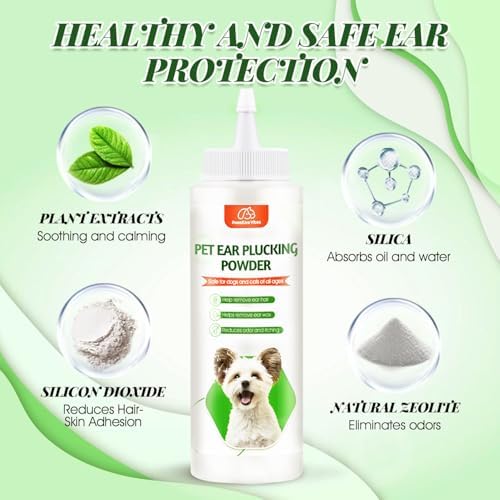 Pawsitive Vibes Dog Ear Powder for Hair Removal, 30 g, Grooming Aid - Image 2