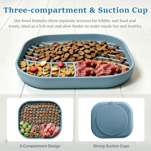 Dog Lick Bowl, Maze Slow Feeder Lick Mat for Puppy, Small Medium Breed,Cat - Image 3