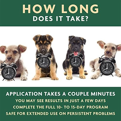 Vet Organics EcoEars Dog Ear Cleaner – Natural Formula for Odor & Wax Buildup – Gently Cleans Dog Ears – 8 oz 2pack - Image 5