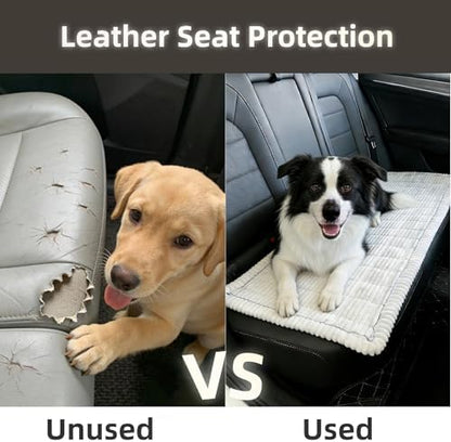 Soft Plush Dog Car Seat Cover & Sofa Protector, Non-Slip Mat (23.6''×70'') - Image 5