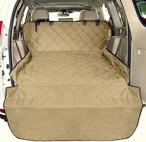 SUV Cargo Liner for Dogs - Water Resistant Trunk Cover for Midsize SUVs by F-color