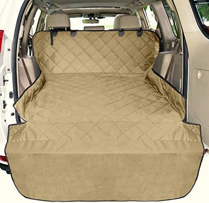 SUV Cargo Liner for Dogs - Water Resistant Trunk Cover for Midsize SUVs by F-color