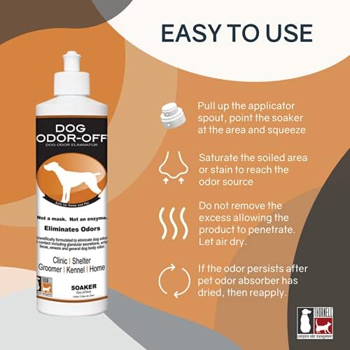 Thornell Odorcide Dog Odor-Off Soaker Bottle, 16 oz - Image 2