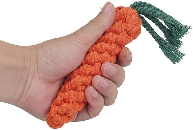 6 Pack Ferret Rope Chew Toys Durable Knotted Rope Tug Perfect for Teething Mammals Cotton Claws Grinding Toys Interactive Dog Cat Toy Set