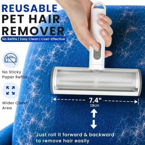 4-Piece Pet Hair Remover Tool - Grooming Kit for Every Pet Parent - Image 2